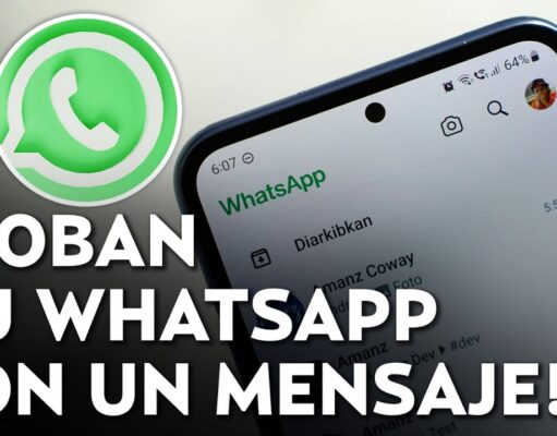 QUE TE ROBEN TU CUENTA DE WHATSAPP CON UN MENSAJE DE TEXTO, ES UNA REALIDAD