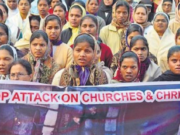 DIVERSAS CONFESIONES CRISTIANAS PROTESTAN CONTRA LA CRECIENTE OLA DE ACOSO Y VIOLENCIA EN LA INDIA