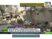 TREGUA ENTRE ISRAEL Y HEZBOLÁ EN EL LÍBANO POR 60 DÍAS