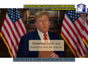 DONALD TRUMP VA CON FIRMEZA CRISTIANA