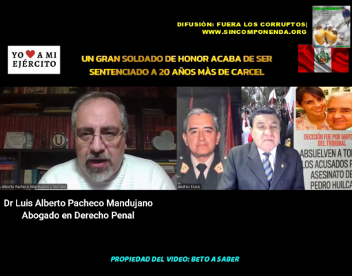 ¡INCREIBLE! INJUSTICIA ESCANDALOSA CONTRA EL GENERAL JUAN RIVERO LAZO
