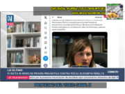 18 MESES DE PRISIÓN PREVENTIVA CONTRA LA FISCAL ELIZABETH PERALTA