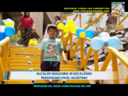 INAUGURAN RENOVACIÓN DE 10 ESCALERAS POR MUNICIPALIDAD DE LIMA Y EL AGUSTINO