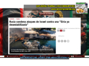 RUSIA AMENAZA A ISRAEL: LA GEOPOLÍTICA Y SUS INTERESES