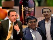 TANTO LO NEGÓ EL MITÓMANO VIZCARRA, PERO AL FINAL ERA CIERTO: SÍ DEGUSTÓ RON ZACAPA CON ANTONIO CAMAYO