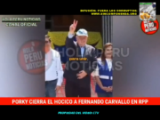 PORKY NO ESTÁ SOLO: TODOS LOS QUE OBRAN CON JUSTICIA RECONOCEN SU TRABAJO EN LA MUNICIPALIDAD DE LIMA