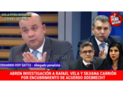 ROY GATE, ¿DEFIENDE A ODEBRECHT O ESTÁ CELOSO DE DENUNCIANTES?
