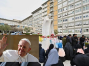 PAPA FRANCISCO CONTINÚA MEJORANDO, PERO AÚN ES PREMATURO QUE VUELVA A SU RESIDENCIA EN SANTA MARTA