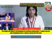 TOMÁS GÁLVEZ REGRESA EN LA MEDIDA QUE SE INCORPOREN OTROS DOS FISCALES MÁS