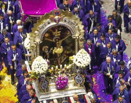 FECHAS Y RECORRIDOS DEL SEÑOR DE LOS MILAGROS 2025