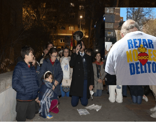 ORAR NO ES DELITO, PERO EN ESPAÑA LLEVAN A JUICIO A 21 PROVIDAS POR HACERLO