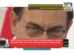 OTRA DENUNCIA CONSTITUCIONAL CONTRA VIZCARRA POR SER CABEZA DE LOS INTOCABLES DE LA CORRUPCIÓN