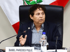 BLINDAJE A SUSEL PAREDES EN COMISIÓN TRAS PERMITIR INGRESO DE TRANS A BAÑOS DE MUJERES DEL CONGRESO