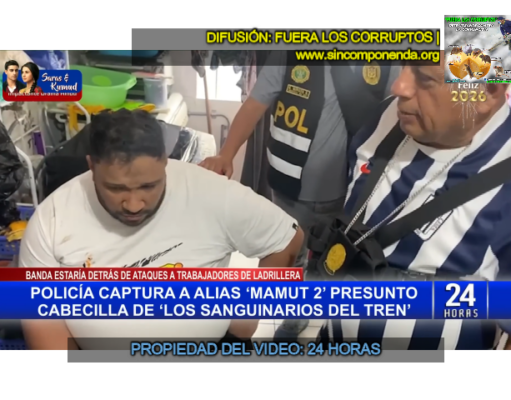 CAPTURARON AL MÁS PELIGROSO DELINCUENTE DE LA BANDA CRIMINAL VINCULADO A «TREN DE ARAGUA»