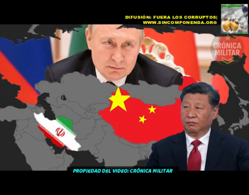 CHINOS Y RUSOS ABANDONAN IRÁN, PORQUE SE ACERCA SU DESTRUCCIÓN TOTAL