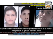 POLICÍAS EXTORSIONADORES CAPTURADOS POR POLICÍAS QUE LES SEGUÍAN LA PISTA