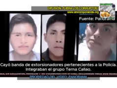 POLICÍAS EXTORSIONADORES CAPTURADOS POR POLICÍAS QUE LES SEGUÍAN LA PISTA