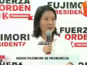 HAY CIERTA CONTRADICCIÓN EN LAS PALABRAS DE KEIKO FUJIMORI