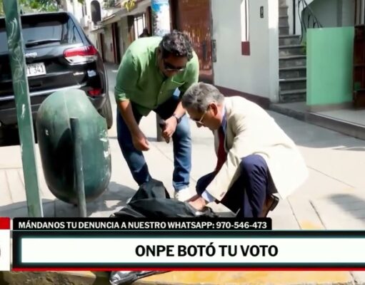 ESCÁNDALO TOTAL: ENCUENTRAN 4 ÁNFORAS LACRADAS TIRADAS COMO BASURA EN SURQUILLO