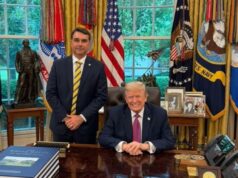 FLÁVIO BOLSONARO (HIJO) RECIBE ESPALDARAZO POLÍTICO DE DONALD TRUMP