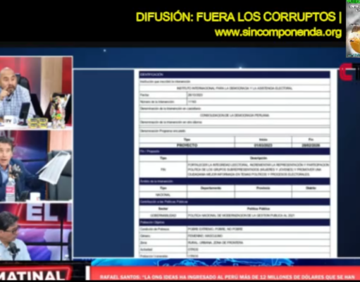 EXALCALDE DE PUEBLO LIBRE, RAFAEL SANTOS, ANTICIPÓ CON UN LISTADO AL JNE QUE SE HABRÍAN CREADO MESAS DEMÁS EN LAS ZONAS RURALES