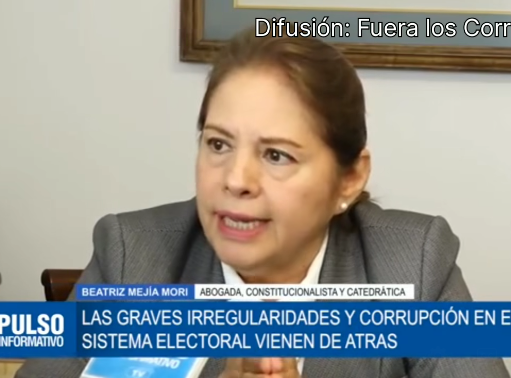 ES UNA VERGÜENZA EL FRAUDE EN QUE SÍ HA TENIDO CONOCIMIENTO FUERZA POPULAR
