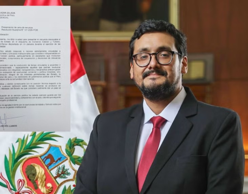 RENUNCIA MINISTRO DE TURISMO PORQUE LE QUERÍAN OBLIGAR A FIRMAR ALGO NOCIVO PARA EL PERÚ