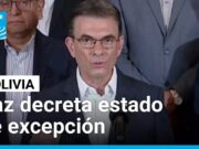 ANTE LA CRISIS NACIONAL POR LOS BLOQUEOS Y CARRETERAS, EL PRESIDENTE DE BOLIVIA, RODRIGO PAZ, DECLARÓ ESTADO DE EXCEPCION