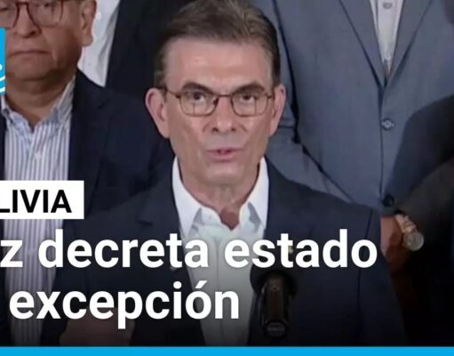 ANTE LA CRISIS NACIONAL POR LOS BLOQUEOS Y CARRETERAS, EL PRESIDENTE DE BOLIVIA, RODRIGO PAZ, DECLARÓ ESTADO DE EXCEPCION