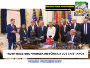 FUE POSIBLE: EE. UU. APLASTÓ EL COMUNISMO. SE DEFENDIÓ LA LIBERTAD RELIGIOSA Y SE INSTALÓ LA OFICINA DE FE DE LA CASA BLANCA.
