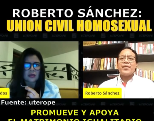 ROBERTO SÁNCHEZ ES UN FALSO CRISTIANO: ES PROMOTOR DE ABOMINACIONES Y PERVERSIDADES