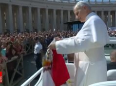 DECLARAN DE INTERÉS NACIONAL VISITA DEL PAPA