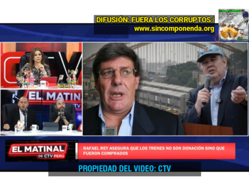 PERIODISTAS DE CTV PERÚ DESENMASCARAN A RAFAEL REY