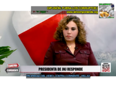 LA PRESIDENTE DE LA JNJ HABLA SOBRE LOS BLINDAJES DE LA ANTERIOR JNJ
