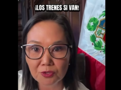 KEIKO DA SU PALABRA EN VIVO: LOS TRENES DE PORKY SÍ VAN Y RAFAEL REY TENDRÁ QUE ACATAR
