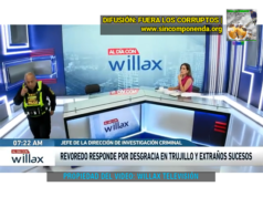 GENERAL REVOREDO ABANDONA ENTREVISTA ANTE PERIODISTA DE WILLAX