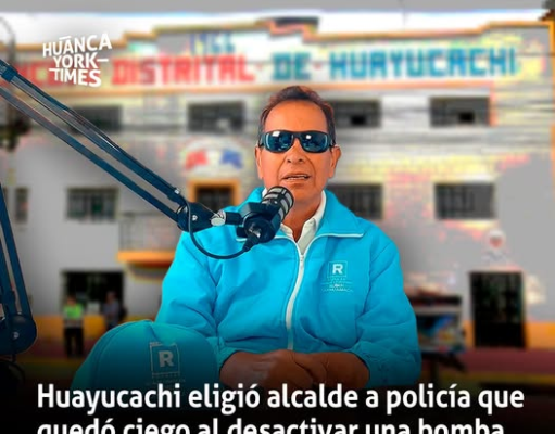 UN HÉROE DE LA DEMOCRÁCIA QUE LUCHO CONTRA EL TERRORISMO FUE ELEGIDO ALCALDE DEL DISTRITO DE HUAYUCACHI EN HUANCAYO