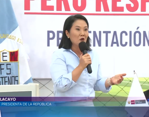 KEIKO FUJIMORI ANUNCIA QUE SE REINSTALARÁN LAS EXPULSIONES ESCOLARES Y DEFIENDE NUEVAS REGLAS DE DISCIPLINA